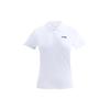 Li Ning Feather Series Solid Color Quick-Dry Short Sleeve Polo Shirt Women Tops Standard-White APLR126-1