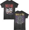 Футболка с обложкой альбома Motley Crue Theatre of Pain и названиями песен