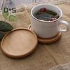 Cup Coaster Non Slip Versatile Wooden Beverage Drinking Coffee Coaster Kitchen Supply
