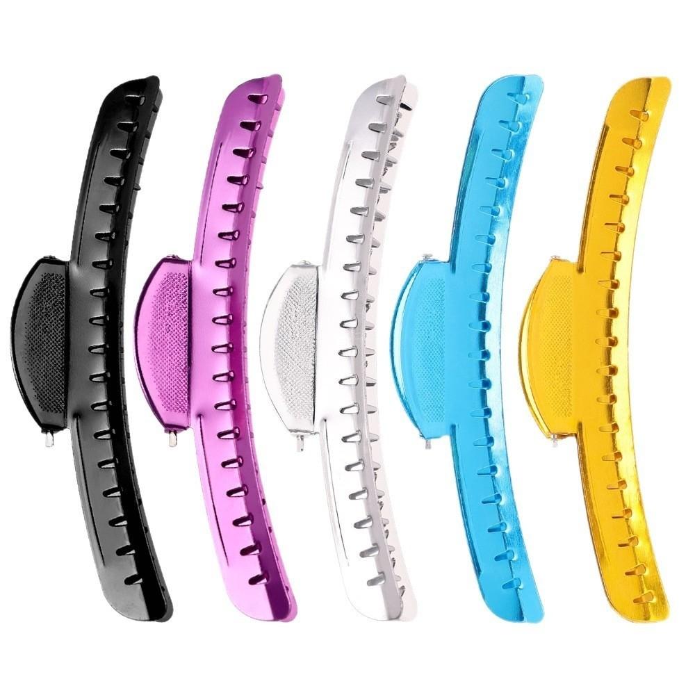 6Pcs Aluminum Alloy Hairdressing Hair Clip Durable Barber Hair Clip New Wave Hair Clips Women