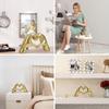 Resin Sculpture Figurines Heart-Shaped Desktop Ornament Love Gesture Statues  Valentine's Day