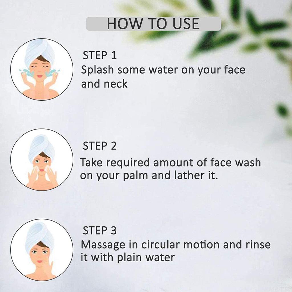 NutriGlow Natural's Средство для умывания от прыщей с бамбуком и углем, разглаживающее и детоксикационное, 10,14 унции