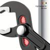 Water Pump Pliers Quick-Release Plumbing Pliers Pipe Wrench Adjustable Water Pipe Clamp Pliers Household Hand Tools Multi-functi