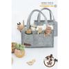 Felt Mother Baby Care Bag Newborn Baby Changing Organizer Portable Organizer
