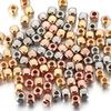 100/300/500pcs CCB Square Beads Spaced Beads Jewelry Making Plastic Spaced Loose Beads DIY Jewelry Accessories