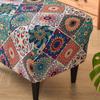 Footstool/Pouf Cover Mandala Pattern