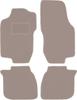 Бежевые велюровые коврики для: Lancia Lybra седан, универсал, SW (1999-2005)