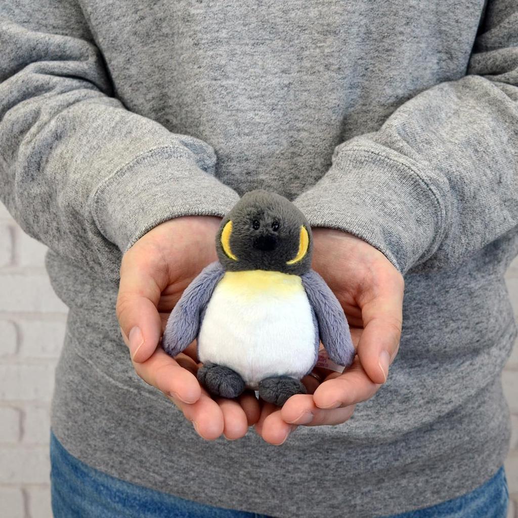 Niki King Penguin Mama Keychain, 10cm, Kids, Gray, W9 X D6 X H