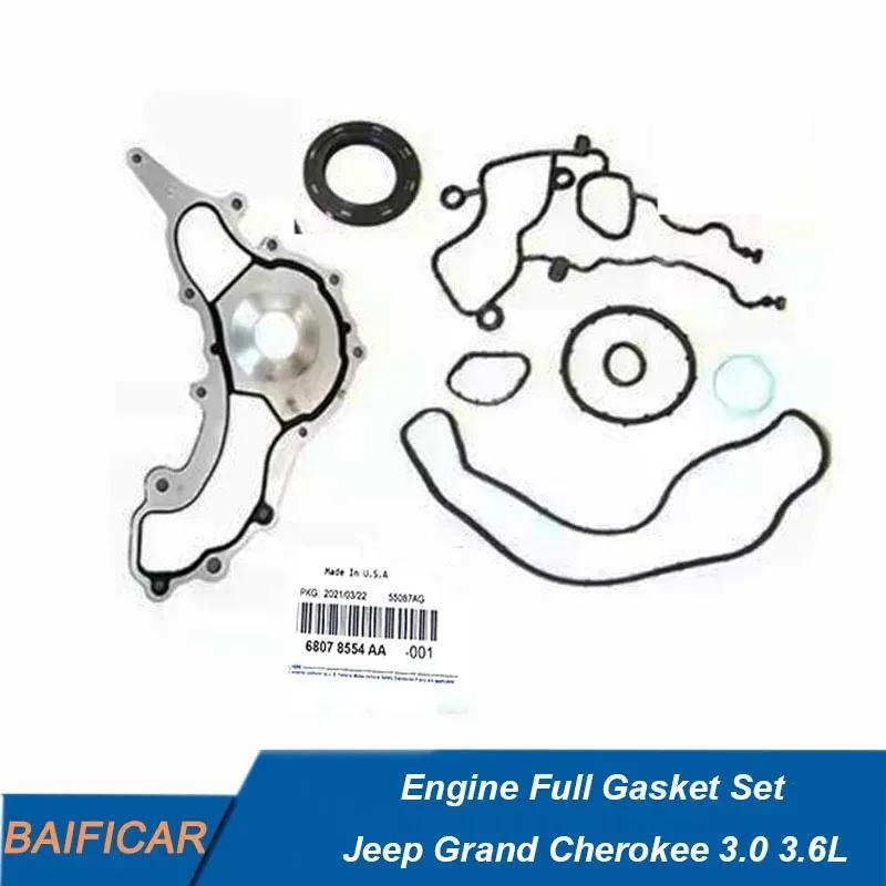 Baificar Brand New OEM 68087340AA 68078554AD Engine Full Gasket Set Cover Repair Kit For Jeep Grand Cherokee 3.0 3.6L