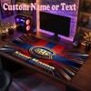 Montreal Canadiens Customized Name Text Mouse Pad, Large Desk Mouse Mat Personalized Home Office Present