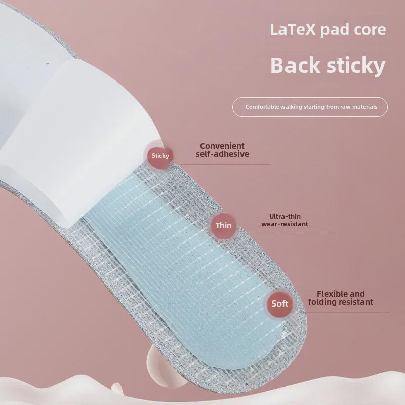 Мягкие стельки из коровьей кожи с латексной сердцевиной для туфель на высоком каблуке и кожаной обуви