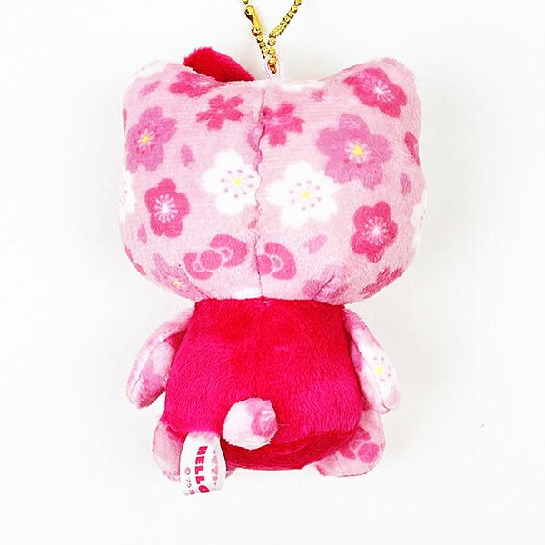 Sanrio Japanese Goods Hello Kitty Plush Mascot Keychain