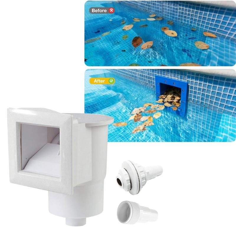 Complete Swimming Pool reader Set possesses Basket Gate And Vacuum Plate For Easy Installation And Good Maintenance