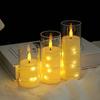 Acrylic LED Candle Atmosphere Light with Remote - Ideal for Romantic Birthday and Party Decorations.