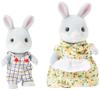 Epoch D'enfance - A1504595 - Mini-poupée - Famille Lapin Gris Sylvanian