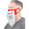 Masquerade Mask Santa Claus Beard Mask Christmas Cosplay Costume Holiday Party Dress Up Accessories