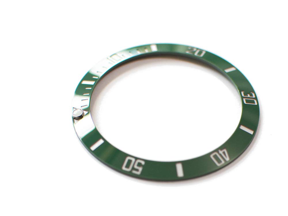 Запчасти King Watch Совместимы с Rolex Submariner Зеленая Керамика Совместимы с Часами с Корпусом 40 мм [Импорт Оригинал] 116610LV, Безель, (116610LN,