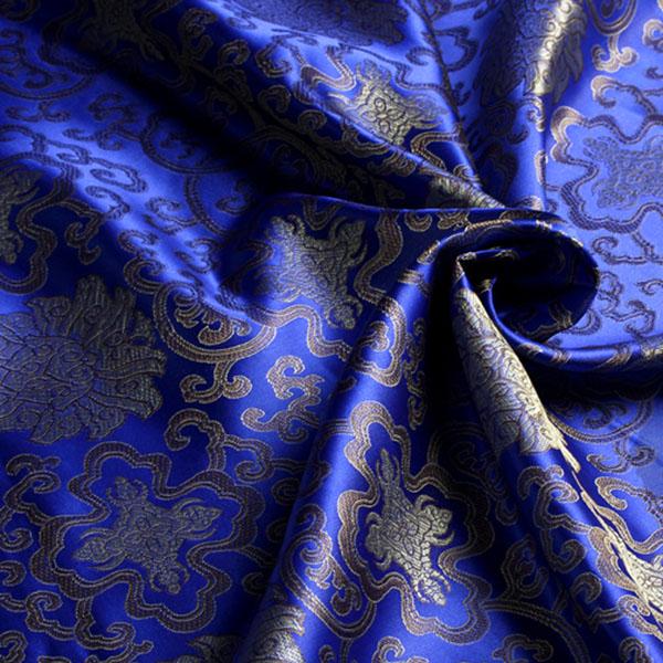 1 м китайская ткань с вышивкой, парча, атласная ткань ручной работы «сделай сам»