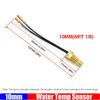 2" 52MM Dual Gauge 2 In 1 Water Level+Water Temperature Gauge with Alarm Water Level Sensor 0-190 ohm for Car Boat 12V24V custom
