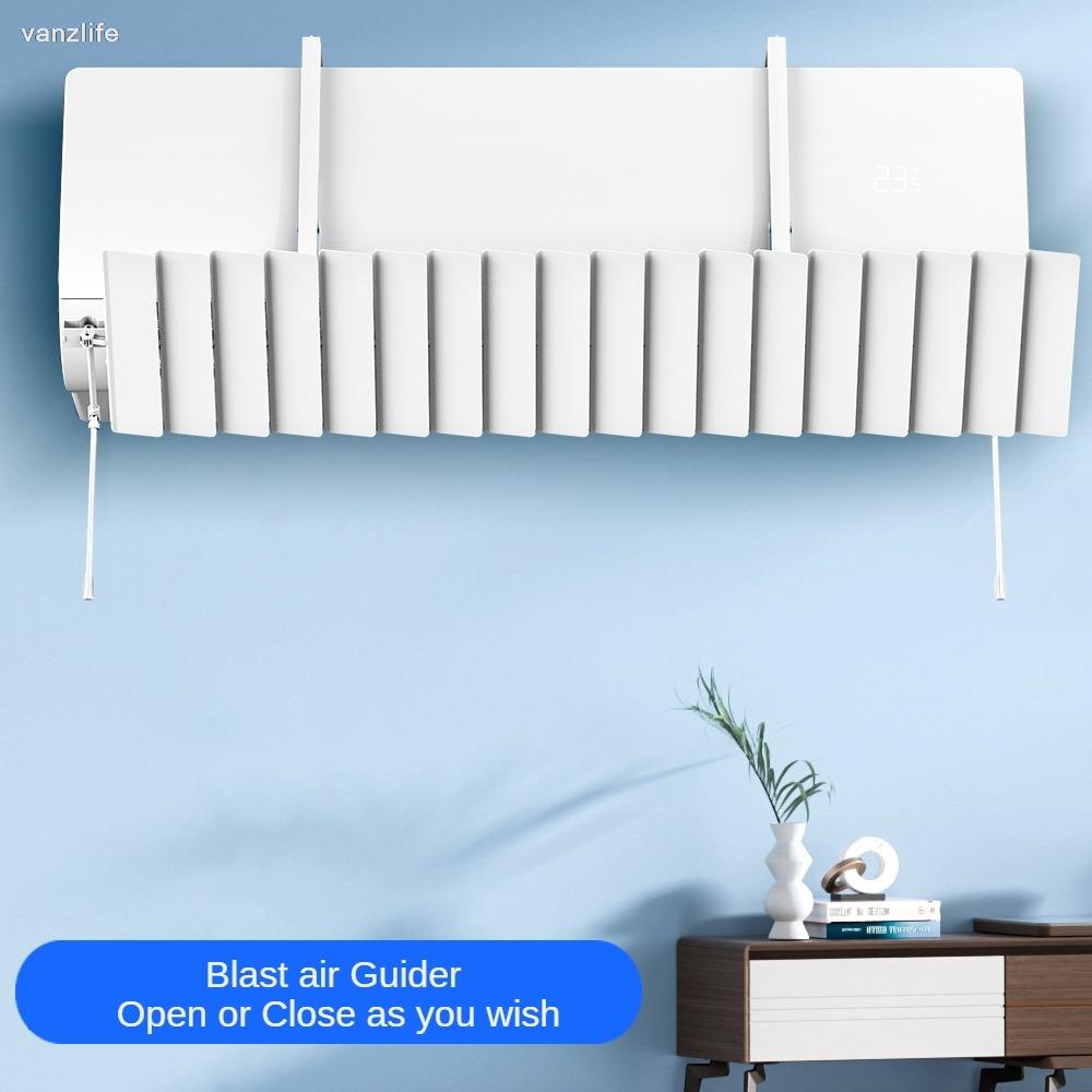 Air Conditioner Windshield Wall-Mounted Universal Confinement Anti-Draft Blowing Cold Air Cover Wind Deflector Air Outlet Louver