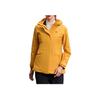 Fila Explorer Fashion Куртка три-в-одном с капюшоном и молнией, маленький логотип, женская, оранжевая, желтая, A11W517706F-YE