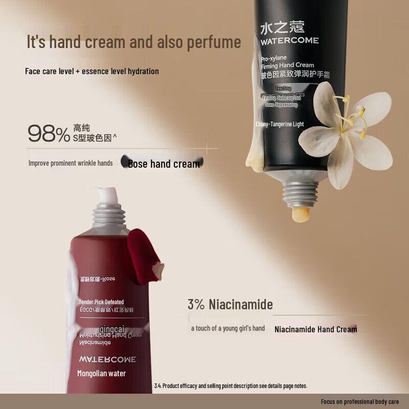 Water Code White Peach Champagne Hand Cream