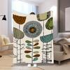 Abstract Floral Pattern Flannel Printed Blanket Suitable for All Seasons Suitable for Living Room Office Sofa and Travel