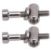 2PCS Bike Seatpost Fixed Screw M5x30mm Ti Alloy Bike Seatpost Fixed Bolts for Cycling DIY