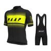 Летний велосипедный комплект MAAP: Джерси с коротким рукавом и велошорты для шоссейного и горного велоспорта