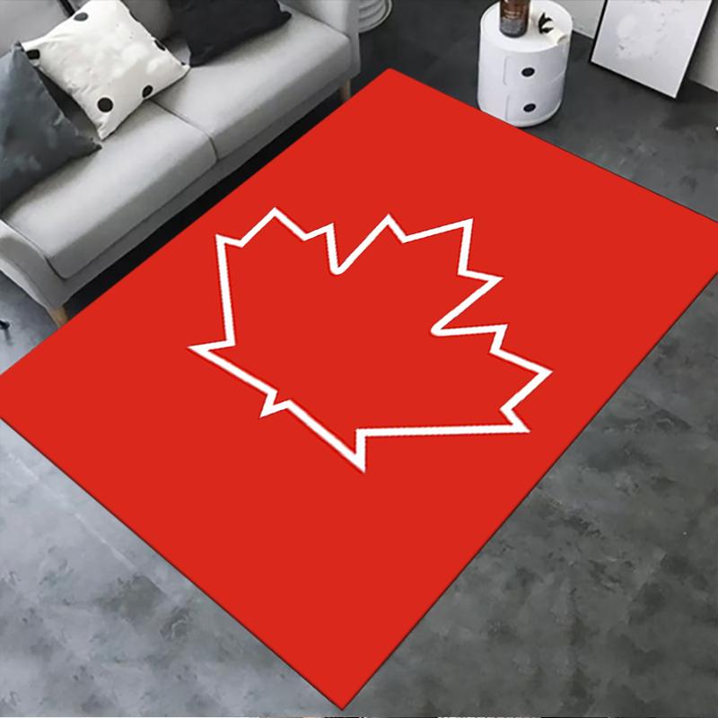 2025 New Canada Soccer Carpet Rug for Living Room Bedroom Home Sofa Decoration,Kids play Non-slip Floor Mat