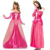 Magical Polyester Sleeping Beauty Princess Dress With Headwear For Special Events