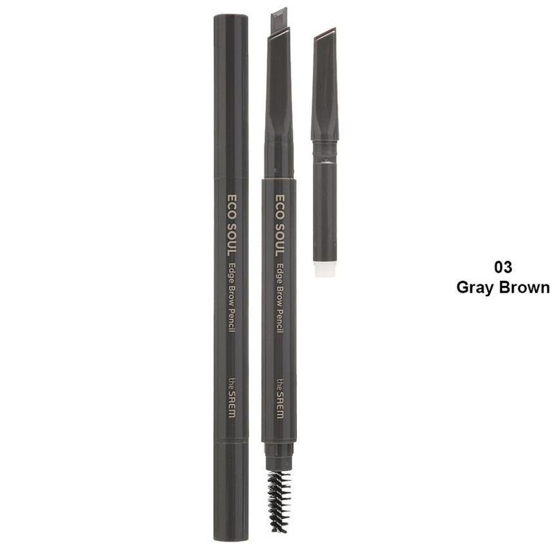 The Saem - Eco Soul Edge Brow Pencil Set - 3 Colors