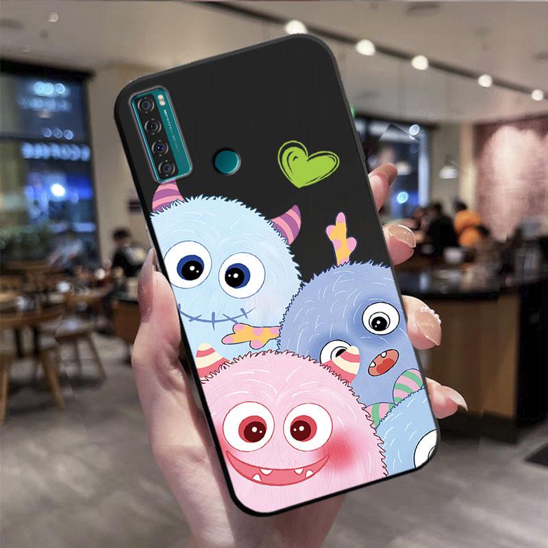 For TCL 20 SE 20 Pro 20B 20R 5G 20AX Case Shockproof Silicone Soft TPU Phone Case For TCL 20L Plus 20S Back Cover Bumper Fundas