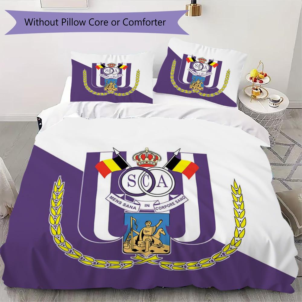 Anderlecht Print Pattern Bedding,Quilt Set Quilt Cover Pillowcase Home Birthday Gift (1*duvet cover+2*pillowcase,without core)ZSJT0917123
