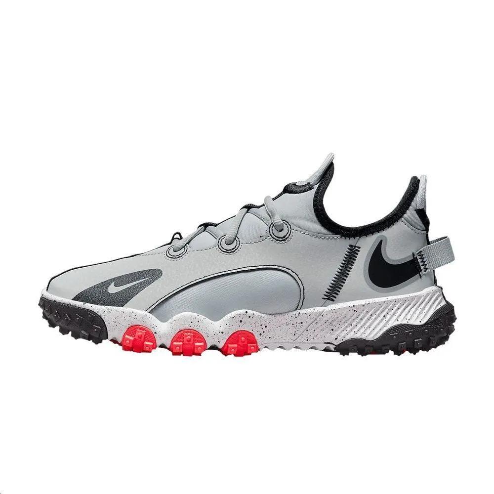 Nike Future Field Grade School 'Light Smoke Grey Bright Crimson' (Unisex) Light Smoke Grey / Bright Crimson / White / Black Casual Shoes