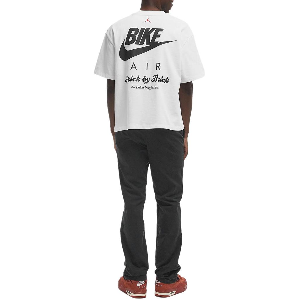 Nike X Футболка Nigel Sylvester Белая Унисекс Топы HQ1736-100
