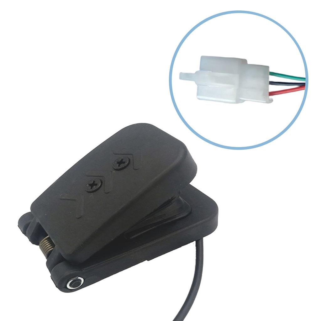 Ножная педаль для скутера, электрический дроссель, электрический трехколесный велосипед, педаль акселератора, управление скоростью, велосипедные автомобильные педали