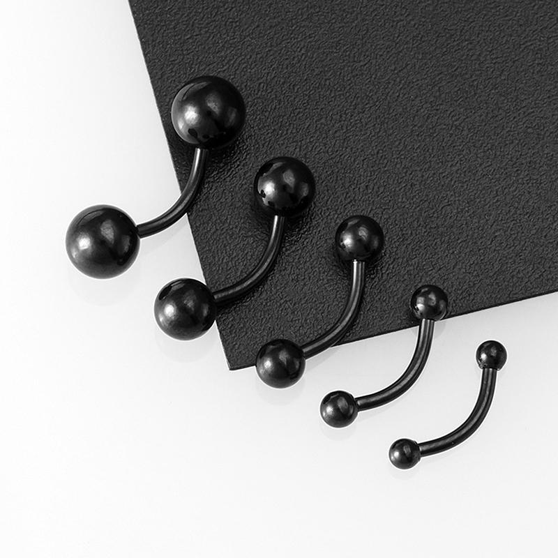 5 шт 16G 2.5-6Mm бровь пирсинг губ кольцо изогнутая штанга гвоздик украшения для тела