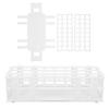 24‑Hole Plastic Test Tube Rack Assembly Detachable Sampling Tube Holder for Laboratory 25x25mm