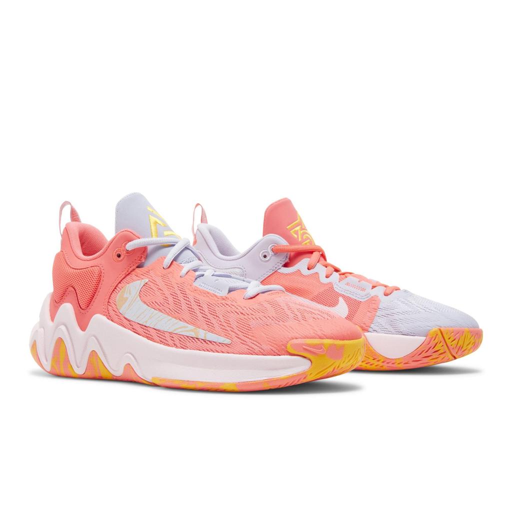 Nike Giannis Immortality 2 Grade School 'Hot Punch Mismatched' (Unisex) Hot Punch / Pink Foam / Laser Orange / University Blue