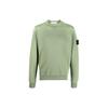 Garment Dyed Fleece Sweatshirt Sage Men Tops Green 101563051-V0055