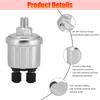 1/8 NPTF Oil Pressure Sensor Bright Thread Pressure Sending Unit  Electrical applications