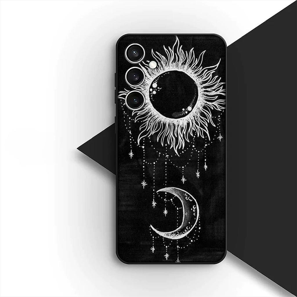 Чехол для Motorola Moto G55 G45 G75 G85 G35 Edge 50 30 Fusion 40 NEO Ultra Pro Корпус Чехол для телефона Луна Астронавт Звезды Арт