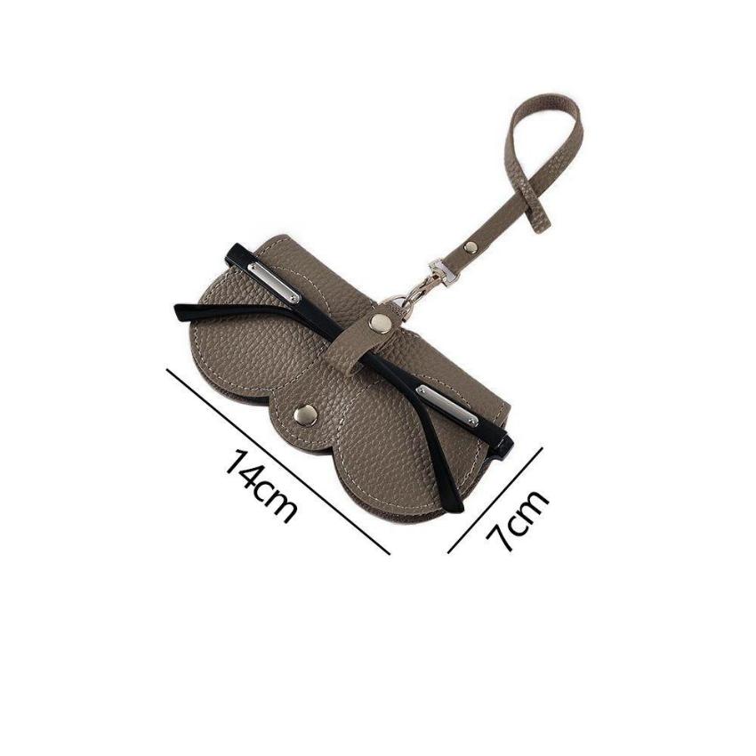 Удобная сумка для очков с защитой от давления, футляр для очков из искусственной кожи, подвесная сумка для хранения солнцезащитных очков, защитный чехол для очков