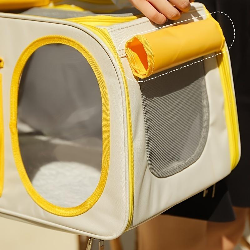 Рюкзак Pet Travel Companion Backpack — дышащий, просторный, подходит для маленьких и больших кошек, а также маленьких и средних собак для дружественных приключений с домашними животными