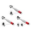 Quick Release Mini Ratchet Wrench 1/4 Inch Hex Socket Portable Hand Tool for Auto Service Center