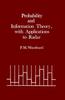 Книга Information and Probability Theory, with Applications To Radar