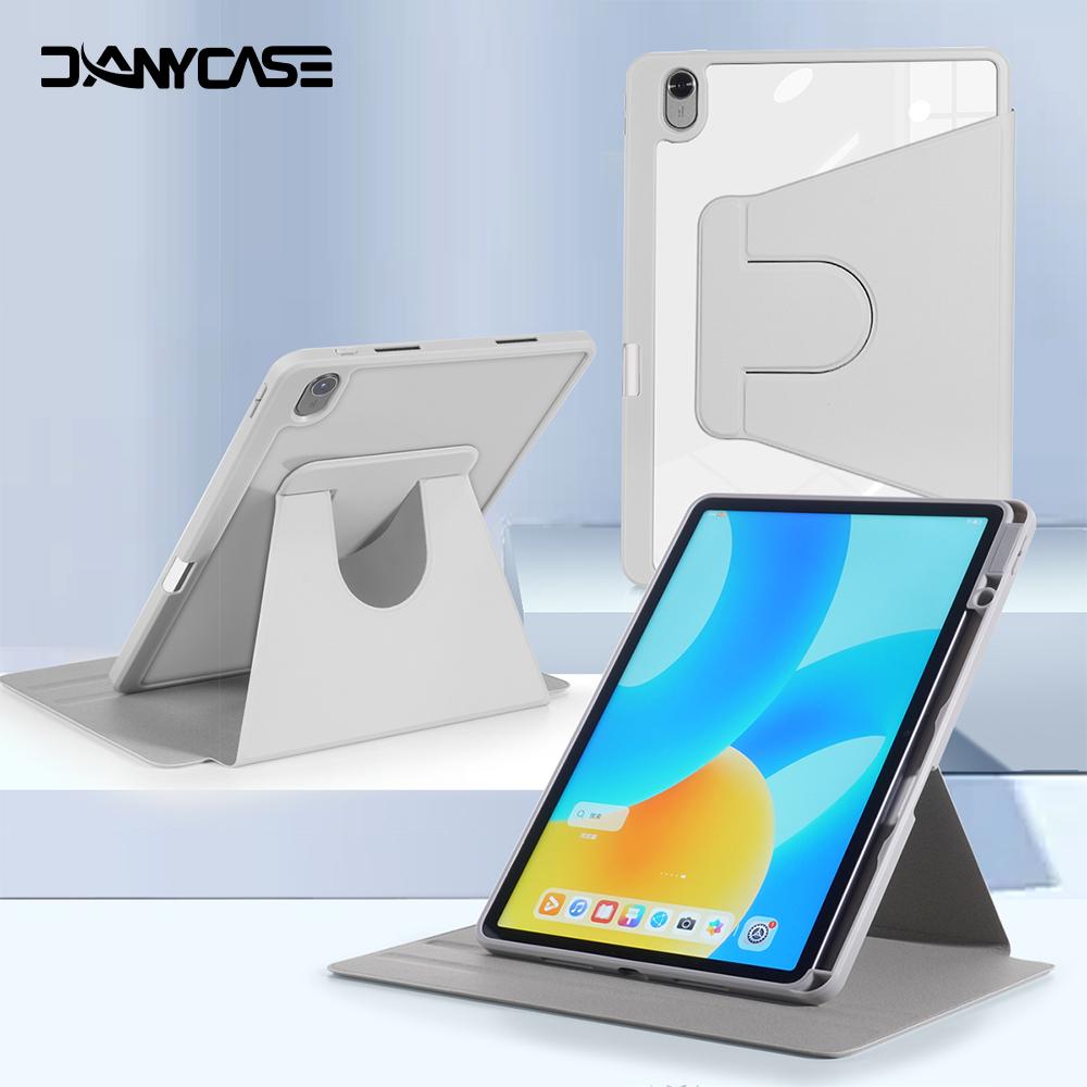 Acrylic Case For HUAWEI Matepad SE 11 2024 HUAWEI Matepad 11.5S/11.5 Honor Pad X9 Matepad 11 2023 2021 360° Rotation Tablet Cover with Pencil Holder