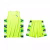 Comfortable Breathable Sleeveless Basketball Vest And Mid-Waist Shorts Set Men Basketball Rock-Green 152431219-4