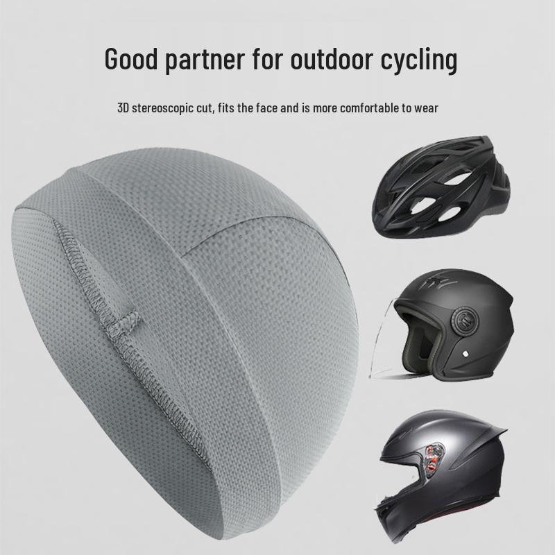 Быстросохнущий дышащий подшлемник для велосипедных и мотоциклетных шлемов